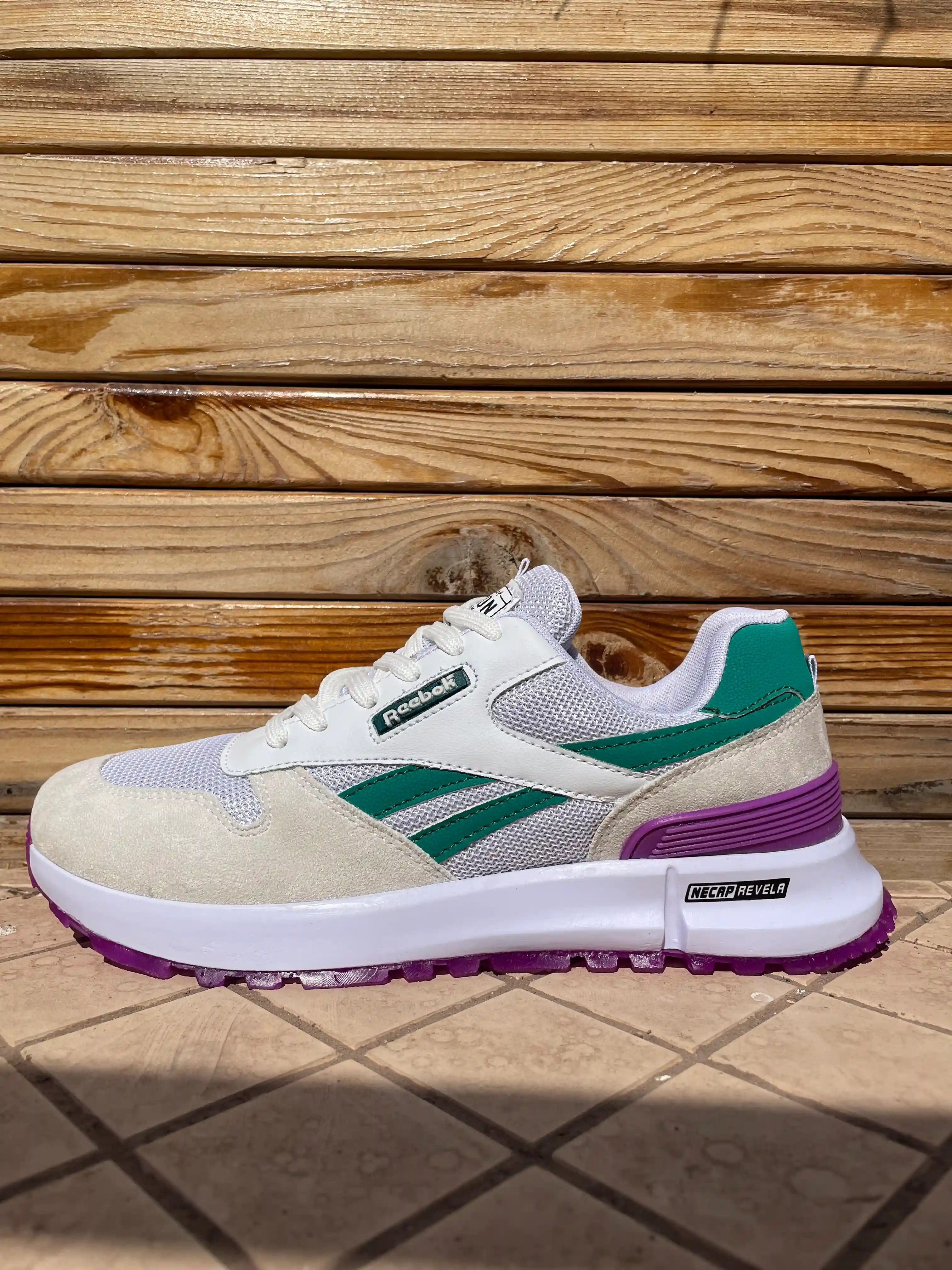 ریبوک سفید بنفش 